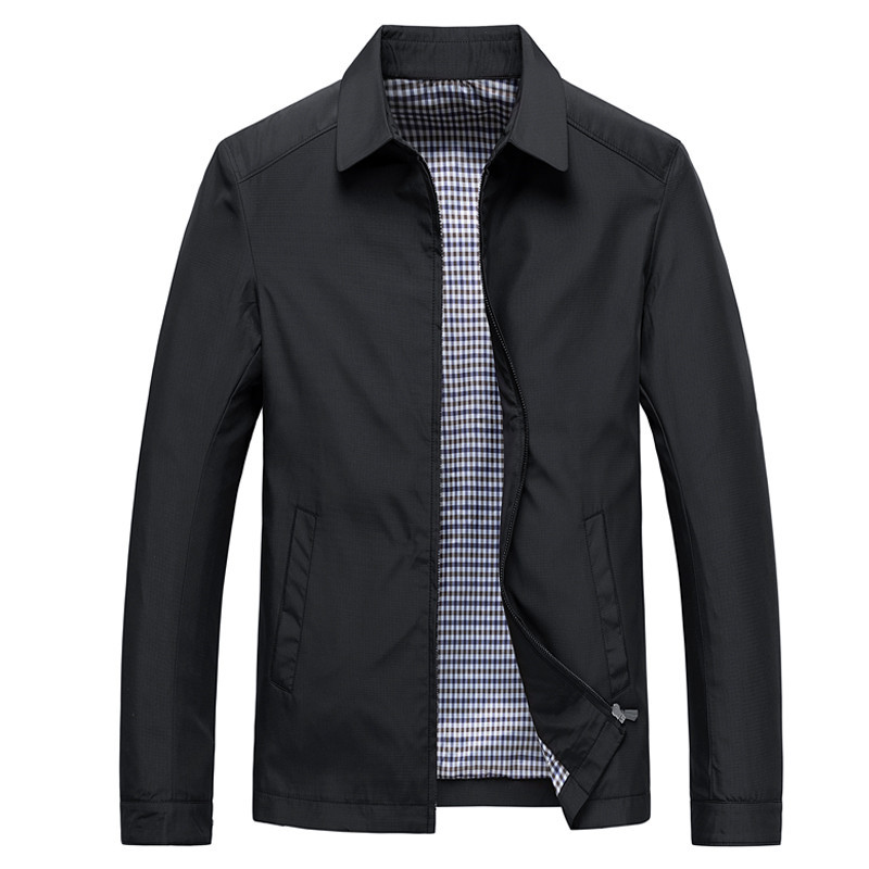 Men's Solid Color Loose Lapel Jacket