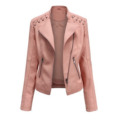 Women's Slim Fit Leather Jacket