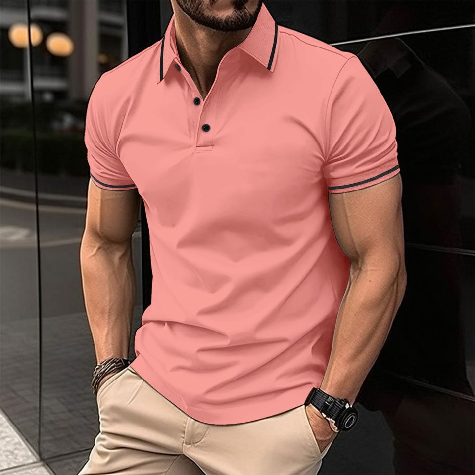 Men’s Lapel Polo Shirt