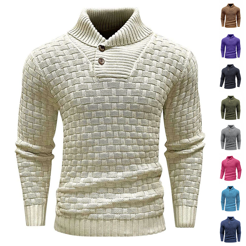 Men's Slim Fit Turtleneck Sweater