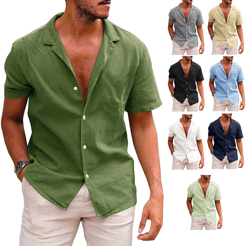 Men’s Casual Button-Down Shirt