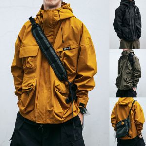 Men's Hooded Loose Jacket