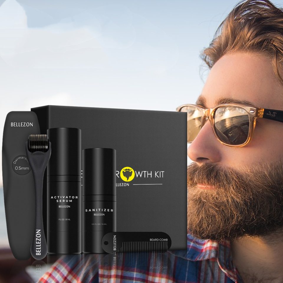 Beard Growth Serum & Care Set