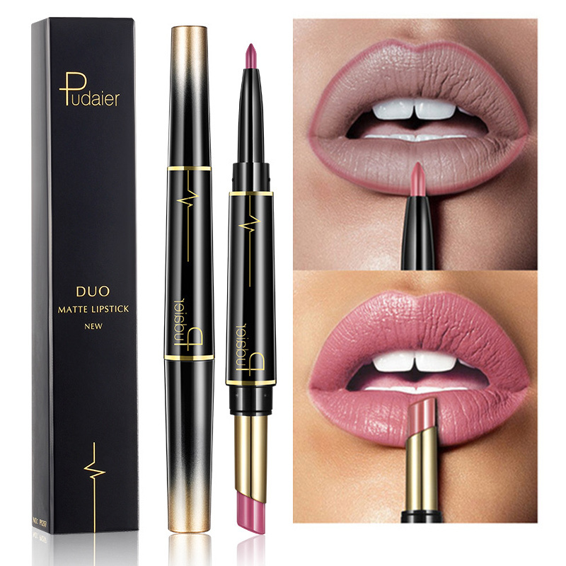 Matte Double Lipstick & Lip Liner