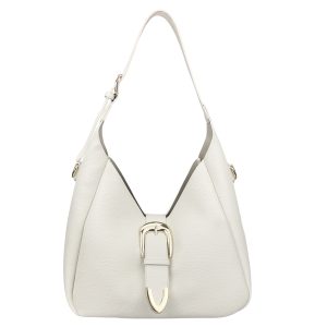 PU Leather Tote Bag - Stylish Zippered Shoulder Purse for Women