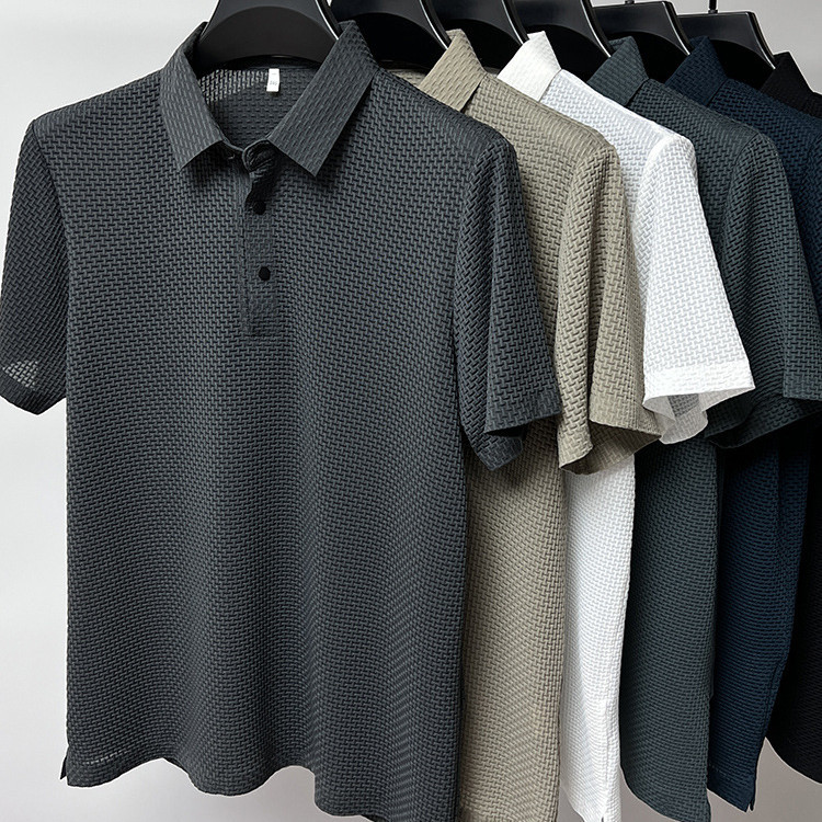 Men's Ice Silk Mesh T-Shirt