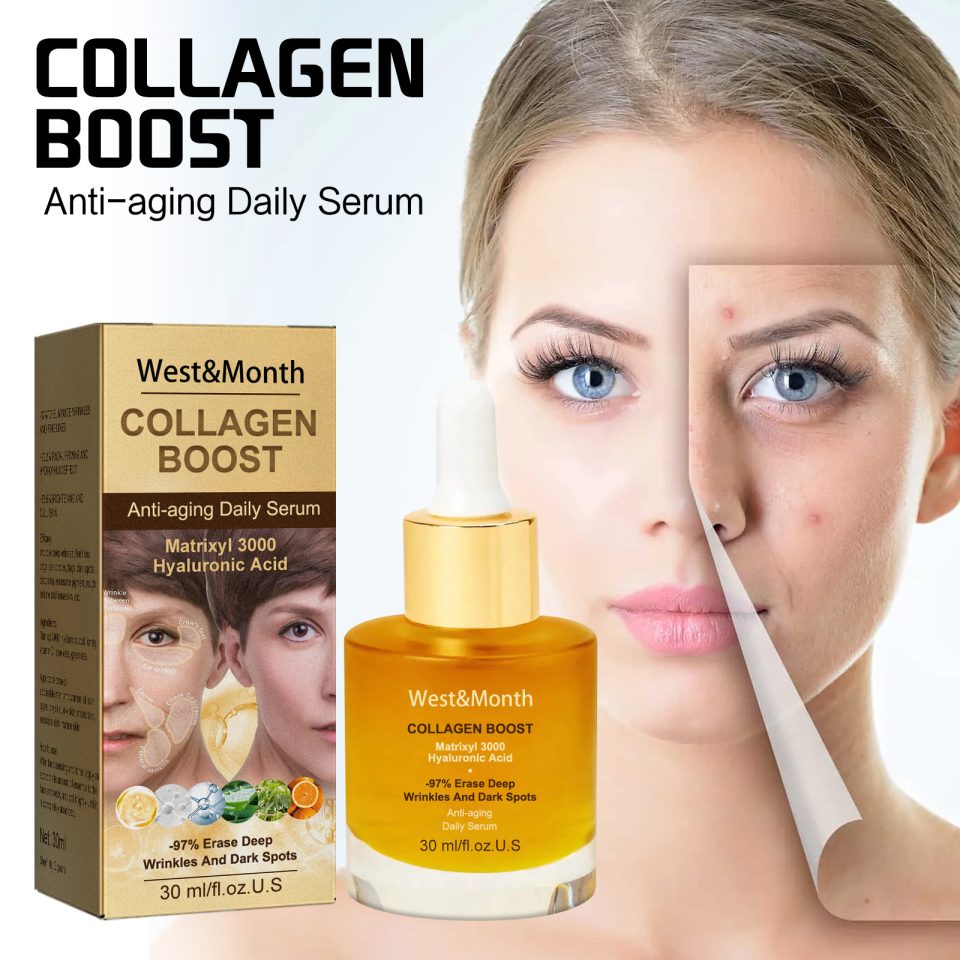 West & Month Collagen Anti Wrinkle Essence To Fade Spots