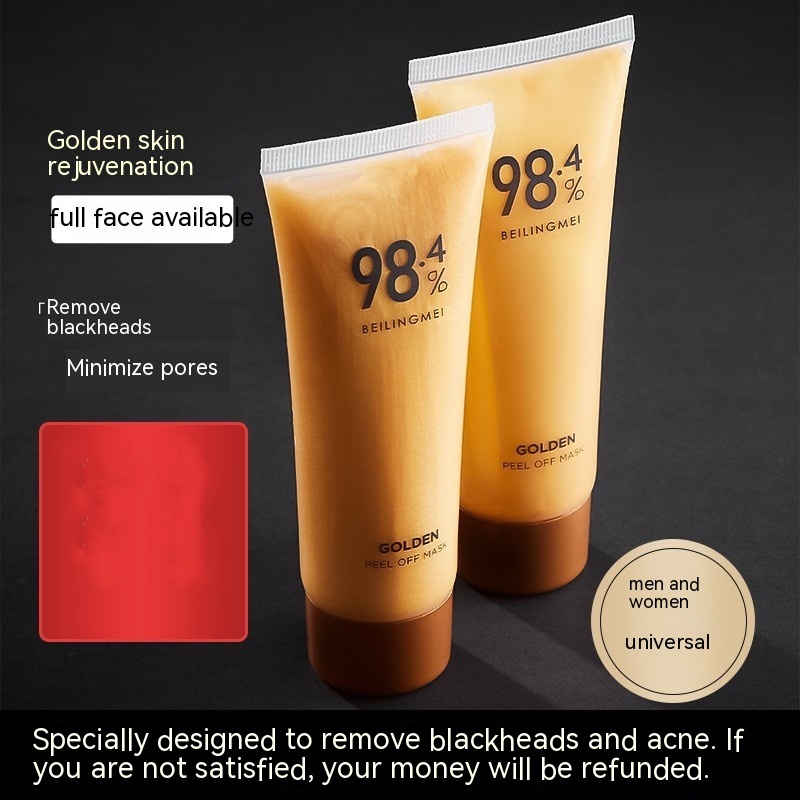 24K Gold Blackhead Mask – Purifying & Brightening Formula