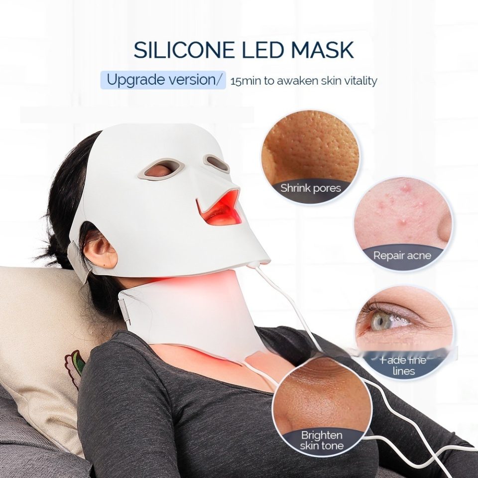 7-Color LED Photon Mask - Acne Removal & Skin Rejuvenation