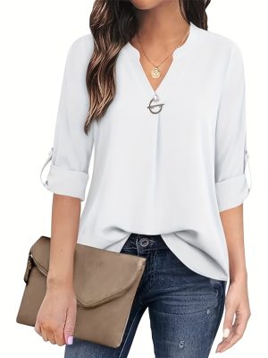 Women's Pearl Button Shirt