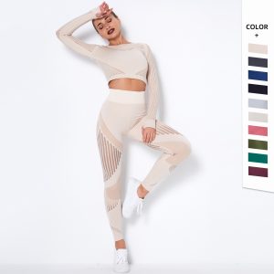 Women's Knitted Yoga Suit