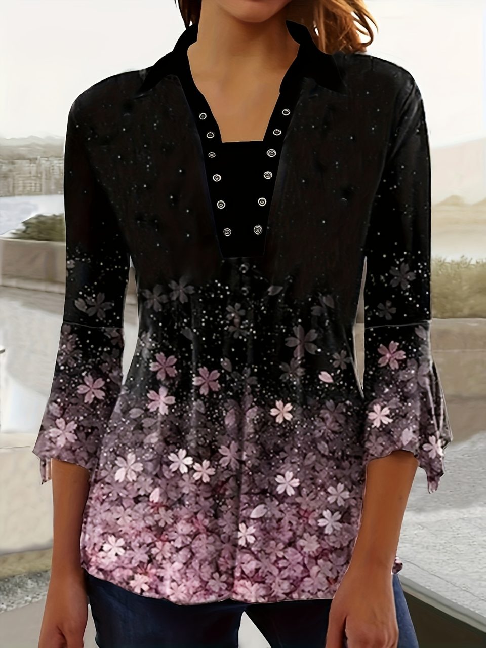 Women’s 3/4 Sleeve Top