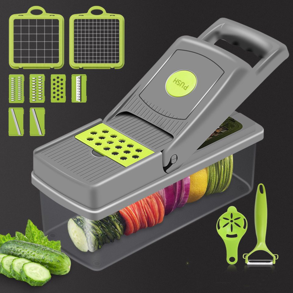 Vegetable Chopper - 3-in-1 Kitchen Chopper